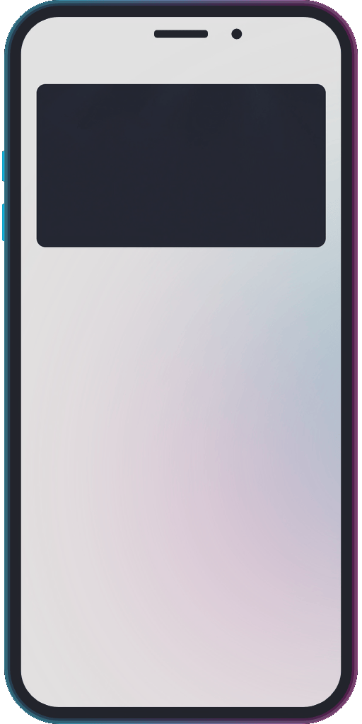 The app showing a video layer using the gettingStarted.mp4 asset.