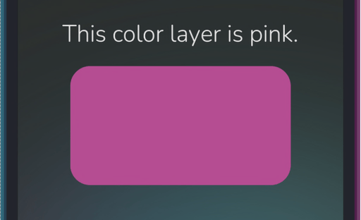 The app showing the update behaviour pop up.