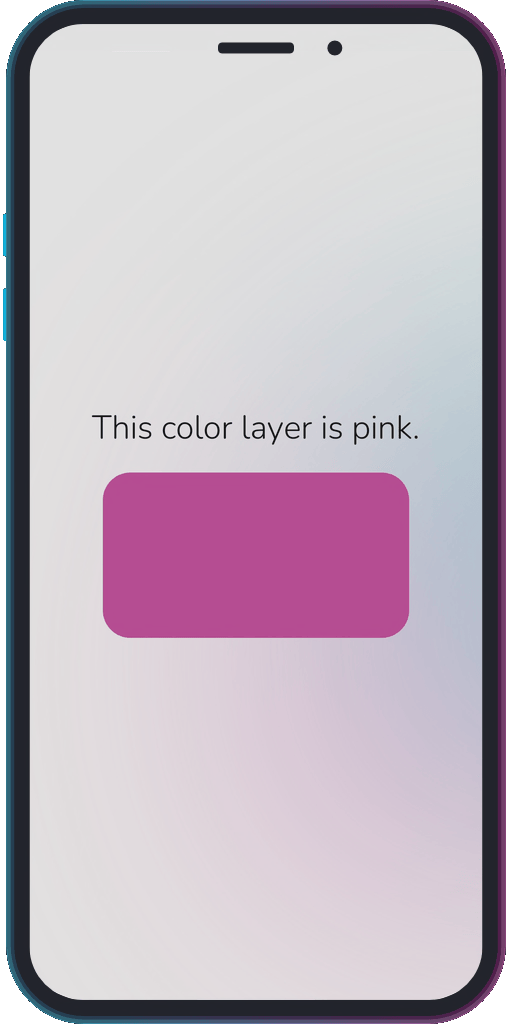 The app showing the update behaviour directly.