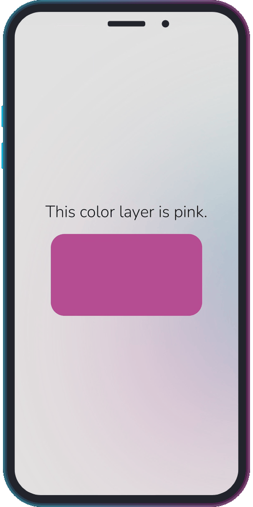 The app showing the update behaviour pop up.