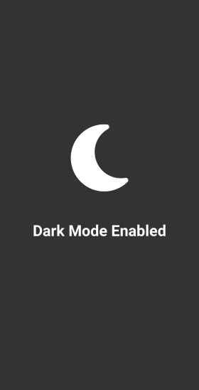 Layer style dark mode showcase